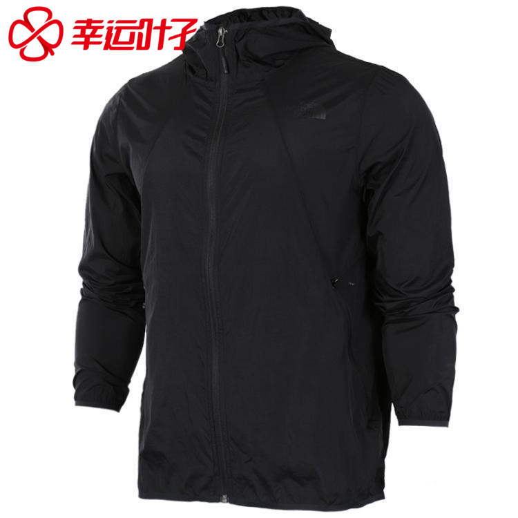 The north face北面男装2017夏新轻薄可打包皮肤衣防晒衣2VEG