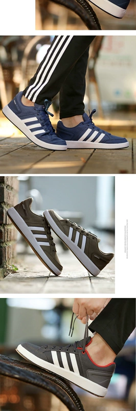 Giày nam Adidas NEO 2020 giày thể thao mới mùa hè giày thể thao cổ điển ba sọc EE7799 - Dép / giày thường