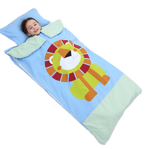 Детский спальный мешок, универсальное одеяло для школьников на четыре сезона, подходит для подростков