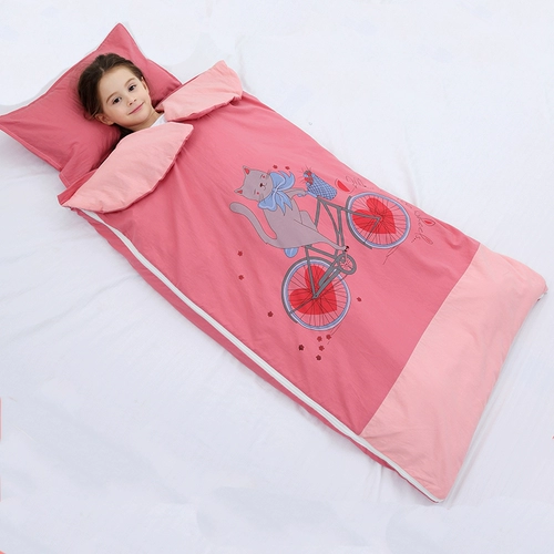 Детский спальный мешок, универсальное одеяло для школьников на четыре сезона, подходит для подростков