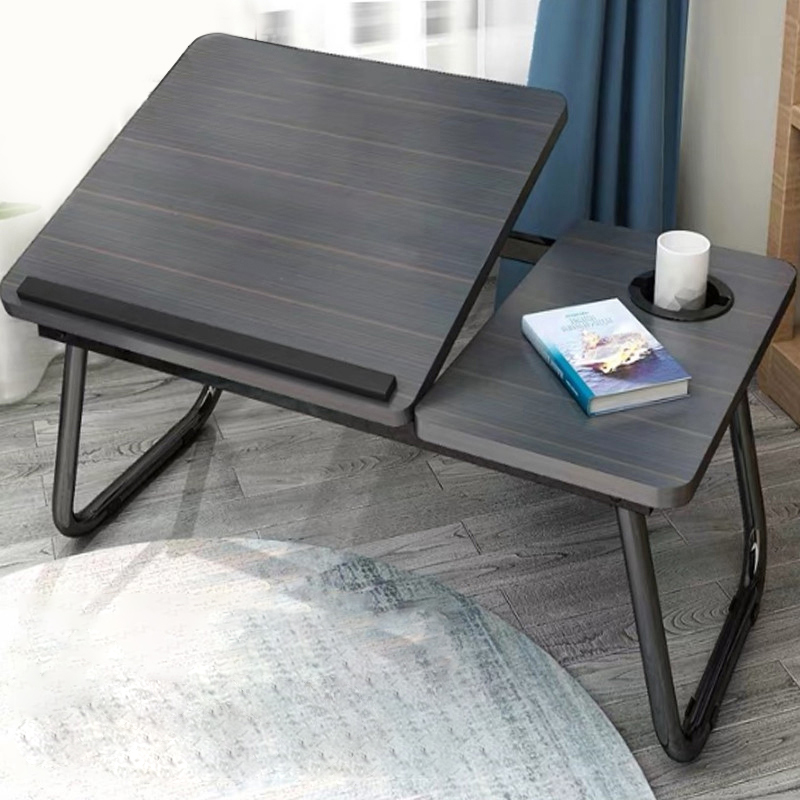 Bed folding small table lazy home with bedroom sitting floor laptop shelf adjustable college dormitory bunk reading learning artifact put on the bed writing desk bay window small table board