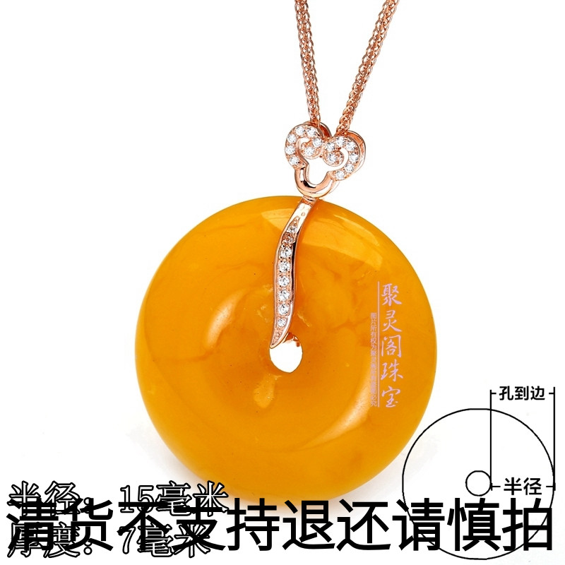 Clearance Pendant buckle pendant buckle S925 silver buckle DIY accessories jade belt head safety buckle accessories pendant buckle