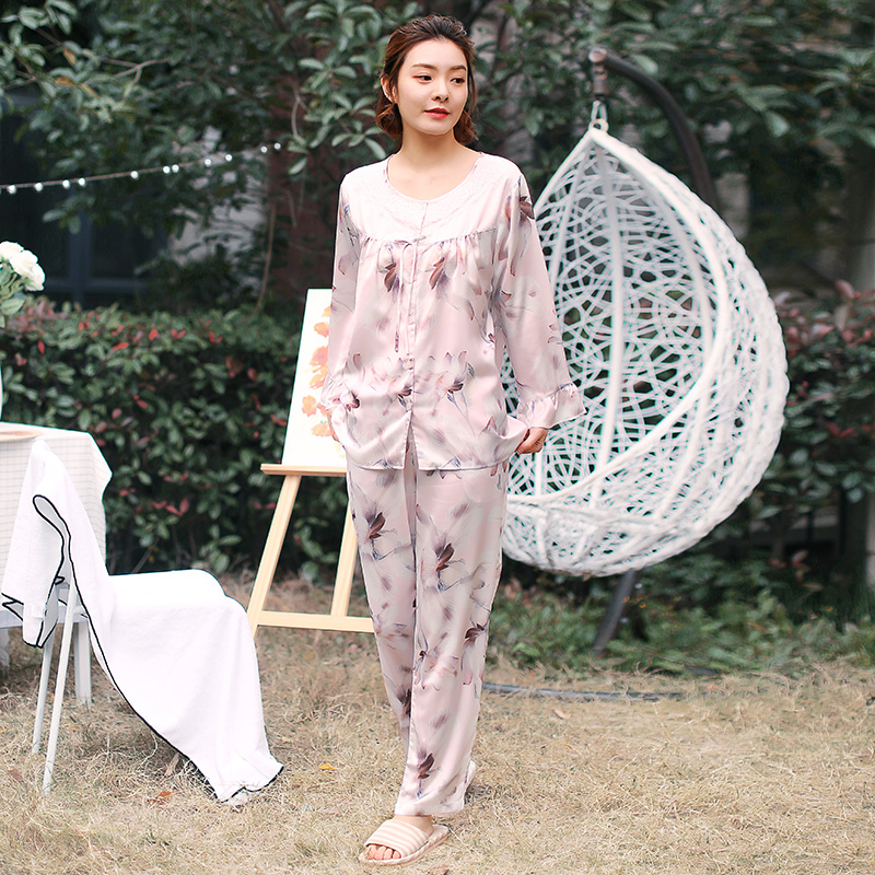 Pyjama pour femme à manches longues - Ref 2992045 Image 4