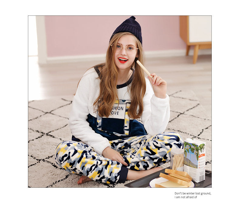 Pyjama mixte en Polyester Polyester  à manches longues - Ref 3004671 Image 12