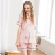 Bộ đồ ngủ mới của Fenton dành cho nữ mùa hè Quần short cotton ngắn tay có thể mặc bên ngoài cotton rộng kích cỡ lớn phù hợp với dịch vụ gia đình mùa hè