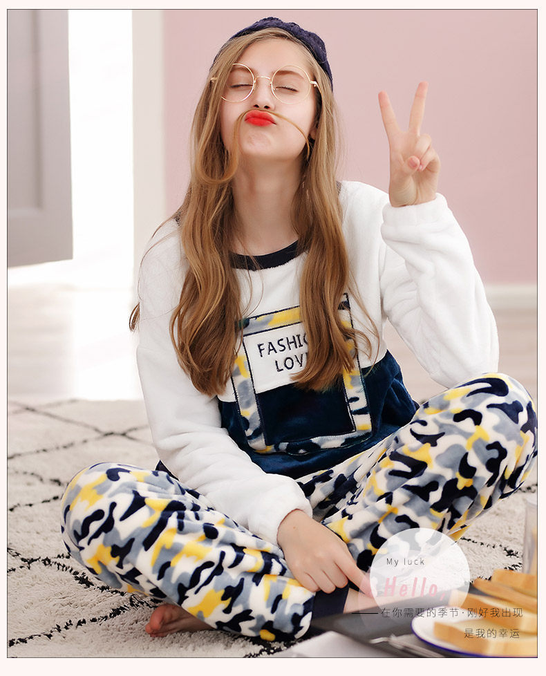 Pyjama mixte en Polyester Polyester  à manches longues - Ref 3004671 Image 6