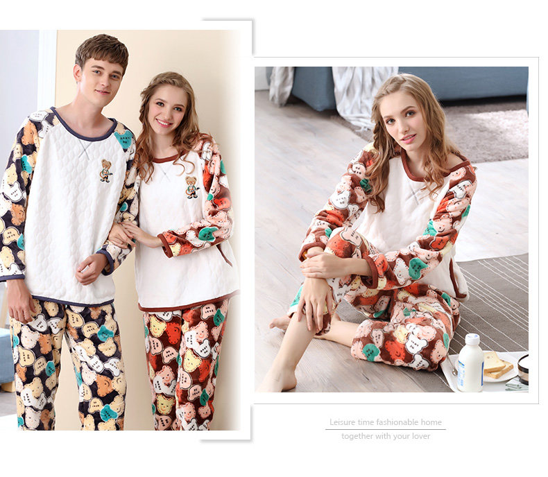 Pyjama mixte en Polyester Polyester  à manches longues - Ref 3004670 Image 14