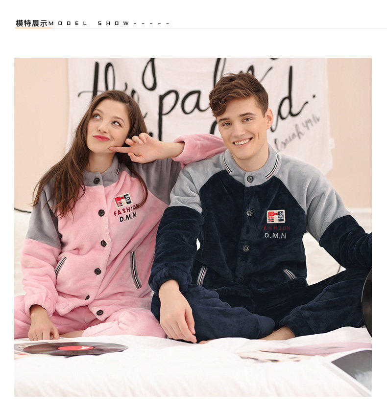 Pyjama mixte en Polyester Polyester  à manches longues - Ref 3004669 Image 10