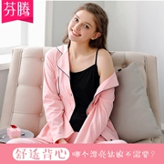 Fendeng Camisole Đồ lót nữ Kích thước lớn Slim Cotton Cotton Không tay Áo sơ mi mùa xuân và mùa thu Đầm gợi cảm