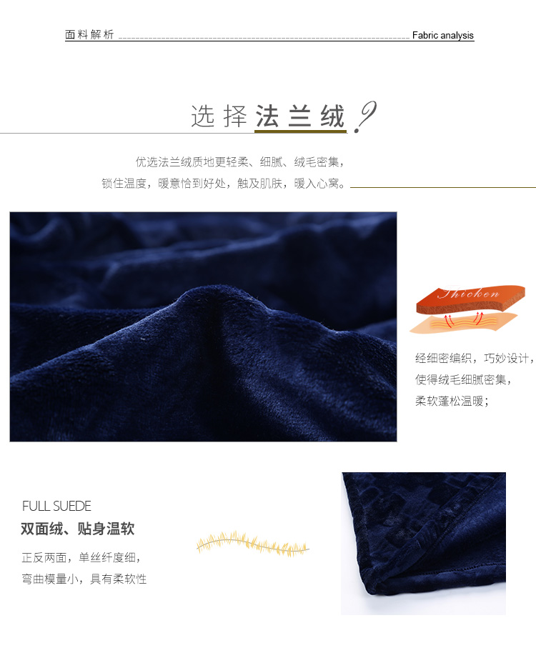 Fen Teng mùa thu và mùa đông mới san hô nhung áo choàng nam dịch vụ nhà để giữ ấm trong đoạn dài flannel áo choàng tắm màu rắn áo choàng tắm áo ngủ trẻ em