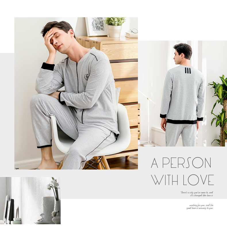 Pyjama mixte en Coton à manches longues - Ref 3004679 Image 14