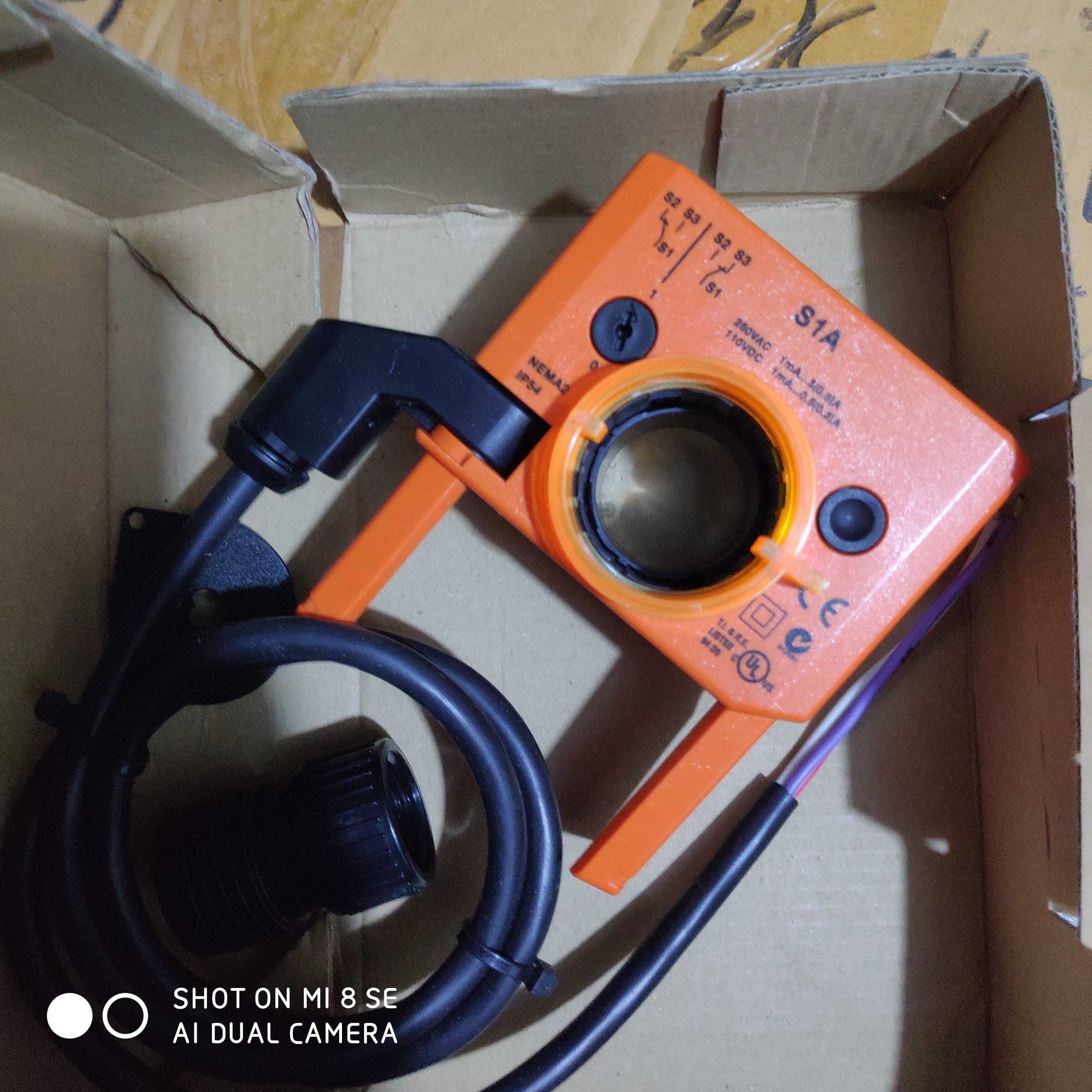 Swiss BELIMO Belimo auxiliary switch S1A S2A damper actuator switch feedback accessory spot