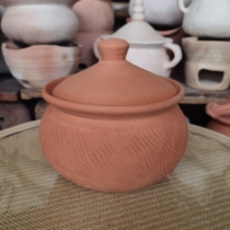 Dai pottery Xishuangbanna Dai traditional slow wheel craft water can soup can tea can storage condiment can