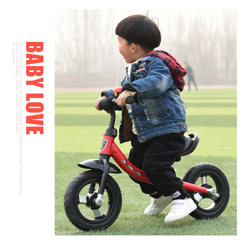Giảm xóc trẻ em cân bằng xe trượt xe tay ga trẻ em không đạp trẻ em xe đạp yo xe 1-3-6 tuổi - Smart Scooter xe thăng bằng speedy