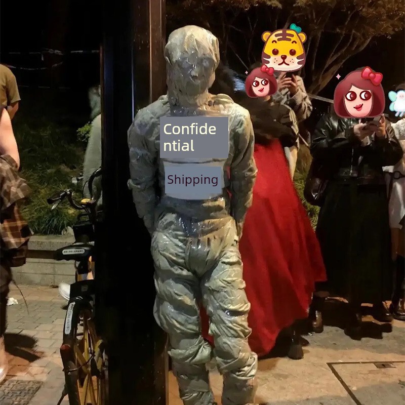 Confidential Delivery Sack Cosplay Doll Prank Secret Delivery Doll Fashionable Alternative Eye Bag Funny and Joyful