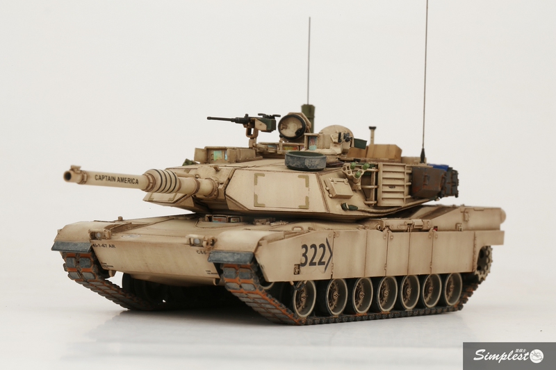 Saint Paul's 72073 1/72 M1A2 Abrams Main Battle Tank Finished Model. Saint Paul's 72073 1/72 M1A2 Abrams Main Battle Tank Finished Model.