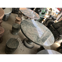 Natural marble ball stone ball granite stone five Lotus red car Block stone gate pier ball stone column column feng shui ball