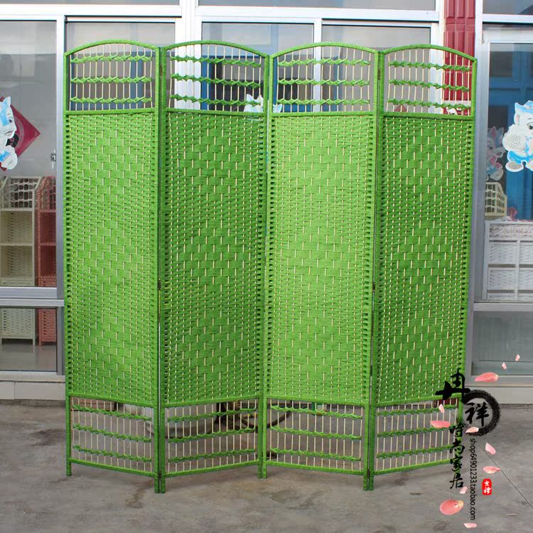 Wicker thân thiện với môi trường đan lát gỗ rắn rỗng đẹp hiên nghệ thuật màn hình phân vùng màn hình văn phòng phong cách mộc mạc - Màn hình / Cửa sổ vách ngăn cầu thang bằng gỗ