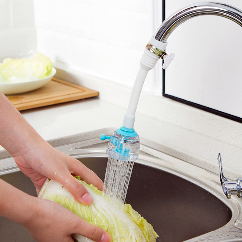 Kitchen faucet shower water saver Rotatable splash-proof shower filter valve saves water Washing dish faucet nozzle