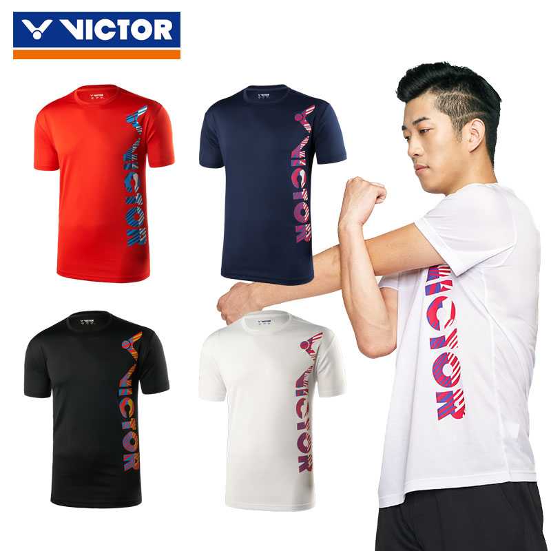 2019 models VICTOR Weike more than 90,027 badminton suit victory for men and women short sleeves T-shirt speed dry breathable summer