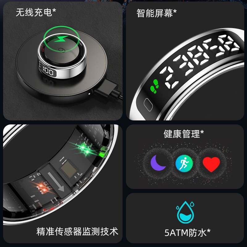 DRH R11智能戒指：你的手腕新宠，解锁健康生活新方式！