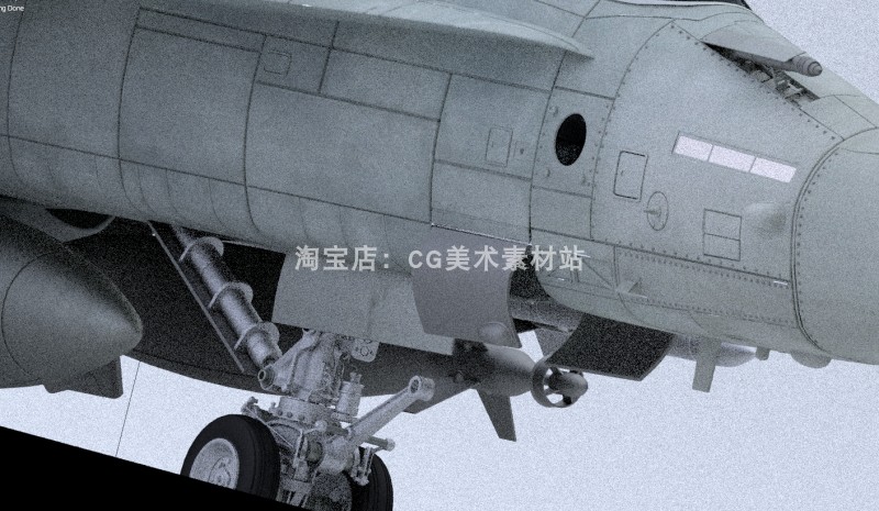 图片[5]-【Blender美国空军战斗机F18大黄蜂3D飞机战机模型素材】-cg男孩