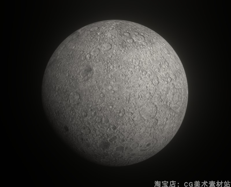 图片[6]-Blender模型太空宇宙六大行星地球火星金星水星3D模型素材-cg男孩