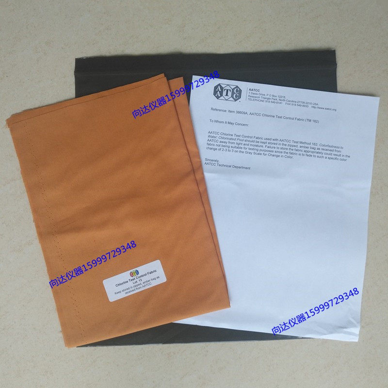 AATCC 162 Control Cloth AATCC Chlorine Resistance Test Cloth Chlorine Resistance Control Cloth