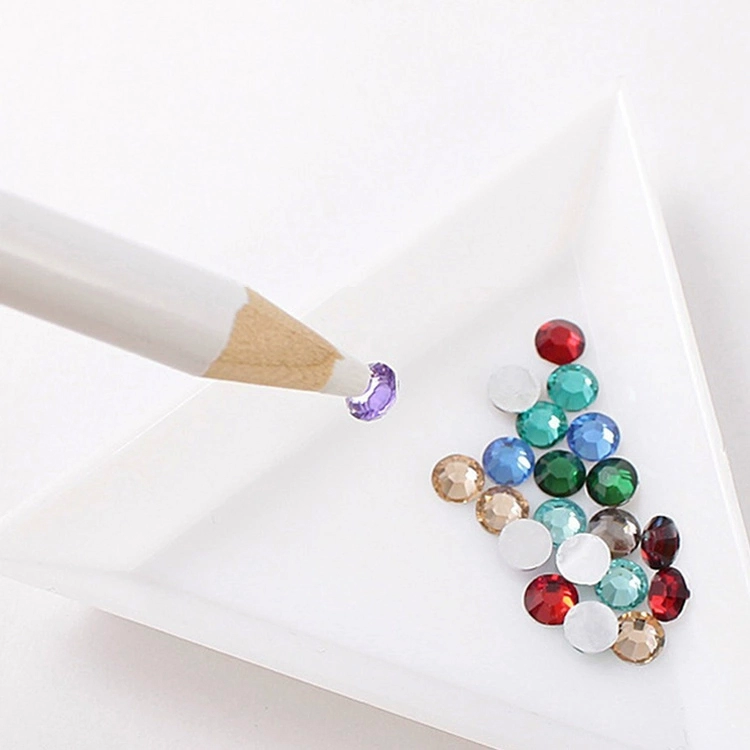 Mũi khoan điểm bút chì kim cương Áo nghệ thuật móng tay kim cương trang điểm rhinestone công cụ khoan kim cương DIY điểm khoan bút chuyên dụng - Công cụ Nail