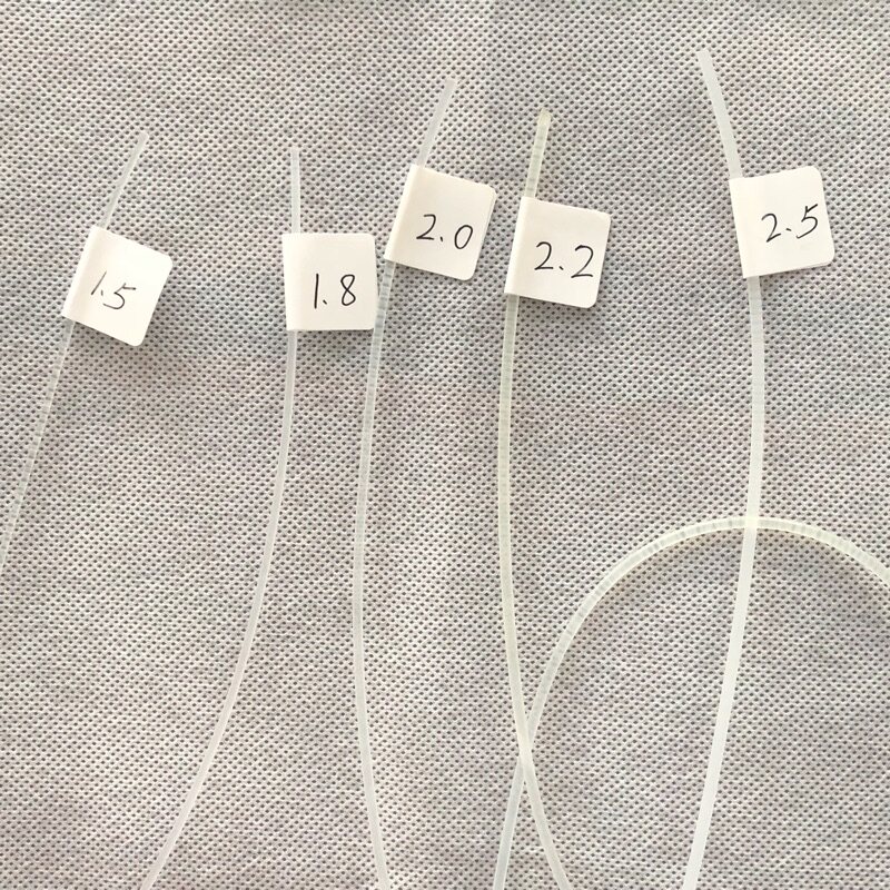 Piping inner core Handmade leather DIY plastic inner core translucent 1 5 2 2 5mm car seat cushion edge bone