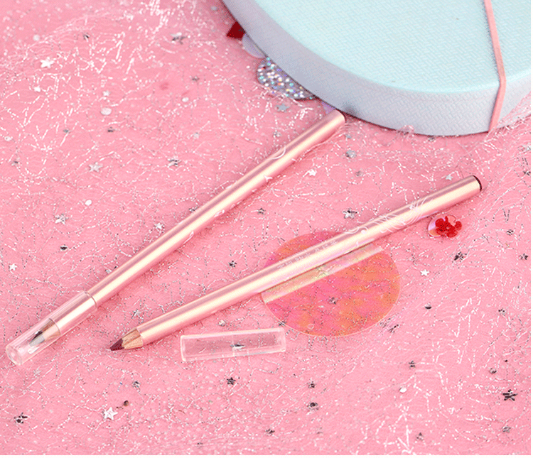 Móc môi trang điểm Mercury sơn vuông không thấm nước lót môi Sửa đổi môi màu nude bút chì Kéo dài không đánh dấu 3025 son mamonde màu 31