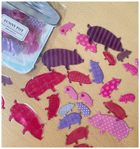 Special Offer Imported from Japan Mind Wave Three-dimensional Epoxy Pig Sticker Pack Pig Decorative Sticker