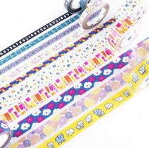 Mushroom tun Japan import MT × SouSou cooperation and paper adhesive tape hand tent collage digital pseudonym