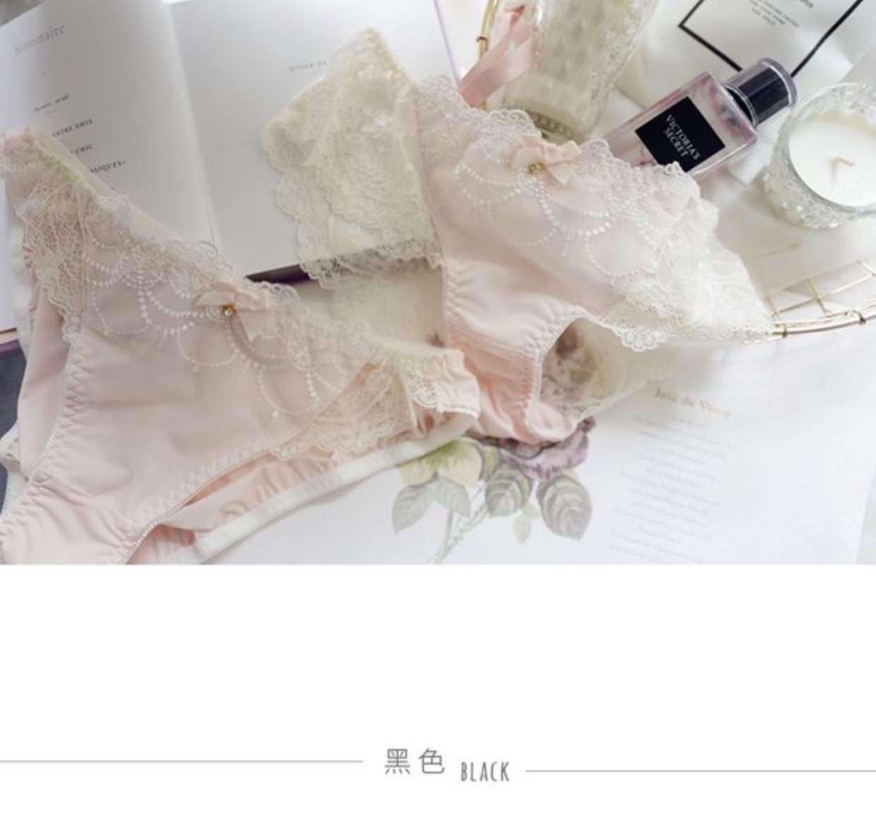 Peach mật ong tùy chỉnh Đẹp pha lê ngọc trai thêu ren PP sữa lụa nữ đồ lót pk73 bikini đẹp