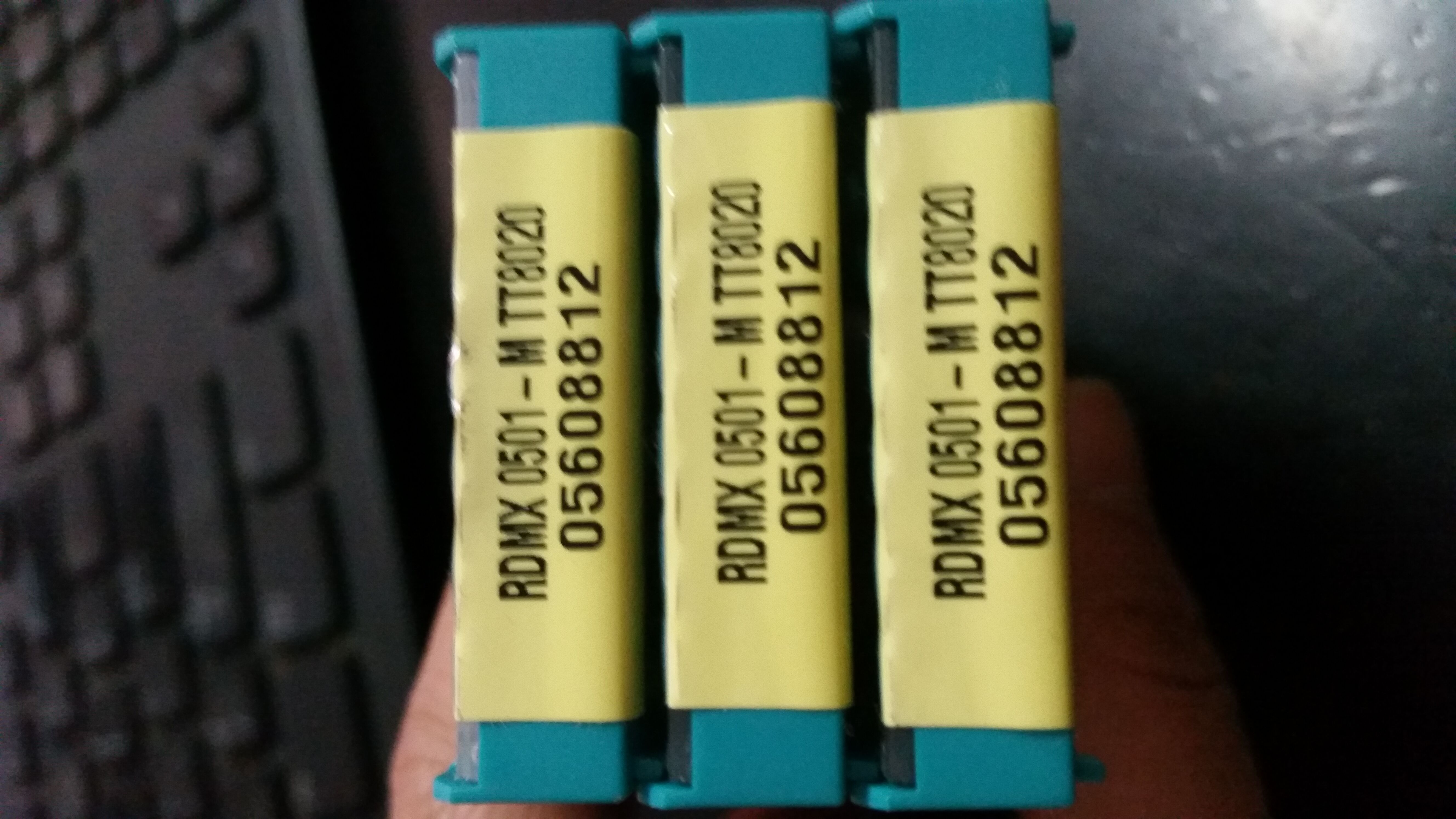 Korea Tefixk numerical control blade round knife grain RDMX0501-M TT8020 hard alloy material