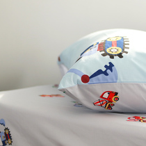 Engineering car excavator mixer for children cartoon custom made with single sheet bed linen pillowcase quilt cover bed product
