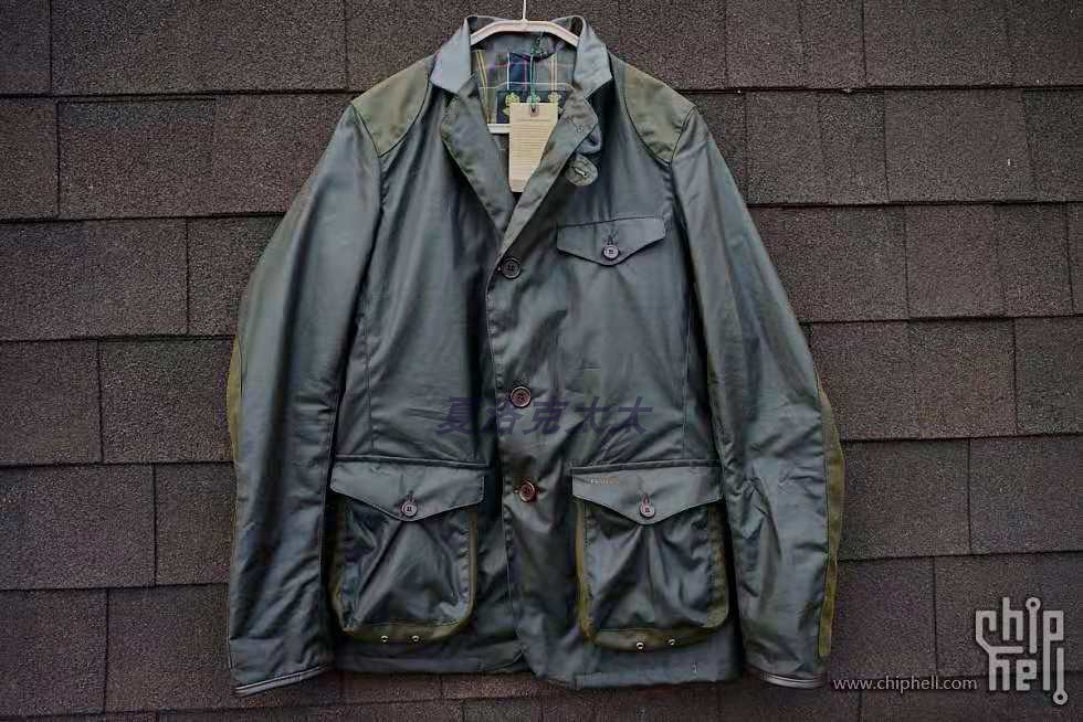 Spot 007-day curtain killing machine barbour Beacon Sports Bond with a waxed jacket jacket