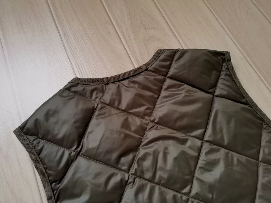 Liner, vest, down jacket with zipper, (Physicals), goose down