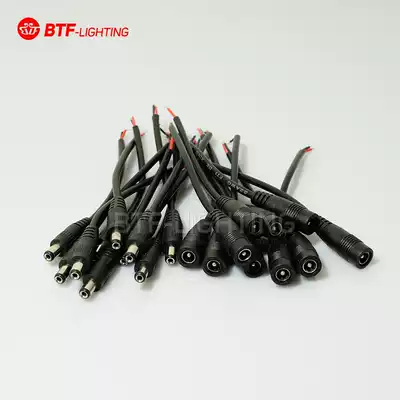 LED male and female DC with extension cord to connector Terminal power LED lamp connection DC12V light strip dedicated