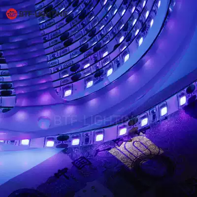 LED ultraviolet flexible UV lamp with band 390-400Nm anti-counterfeiting check 3528 and 5050 patch soft light bar