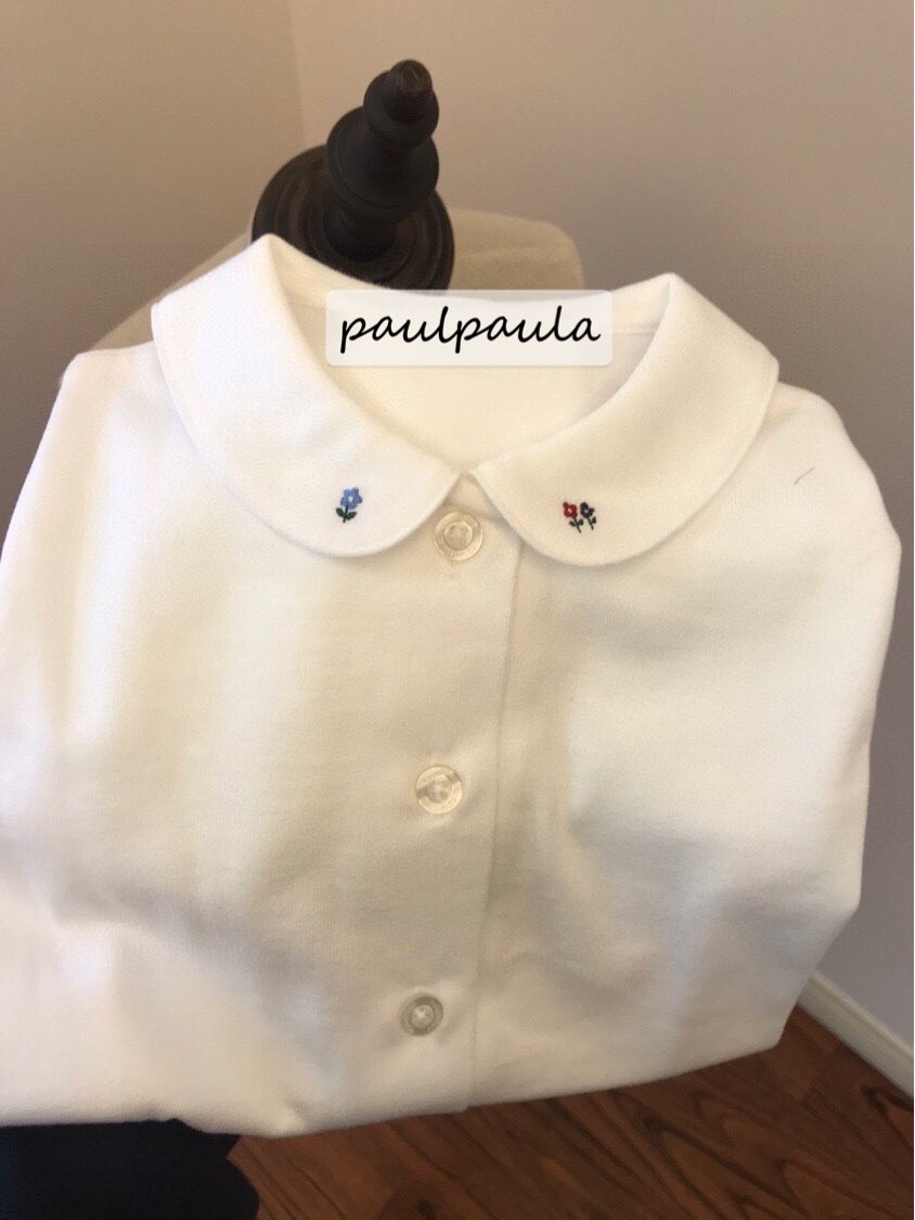 Long sleeves short sleeves royal fam combed cotton three small flowers 22 spring new undershirt shirt girls and children