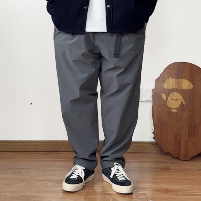 26Aw Autumn and Winter Japanese Style Functional Outdoor Purple Label 5302 Fleece-Lined Casual Loose Large Size Water-Repellent Work Pants for Men