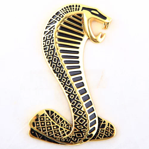 多贝特 Модифицированная автомобильная наклейка металлические очки змеи