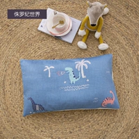 Мир юрского периода (класс A 60 -х годов Gunnia Satin Whate Cotton Pillow)