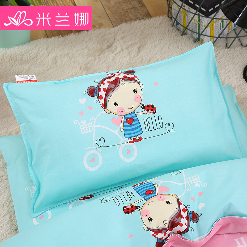 Milana bông phim hoạt hình sinh viên gối trẻ em gối 30x50 cotton bé bé duy nhất chỉ 40x60 cm