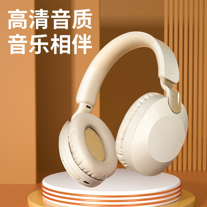 Head-mounted wireless high-quality bluetooth headset with wheat laptop wired noise-cancelling gaming headset