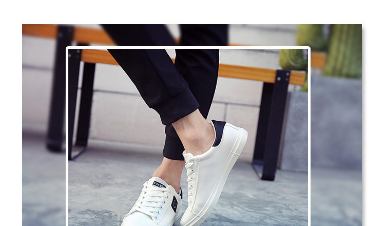 baskets homme - semelle caoutchouc - Ref 975272 Image 24