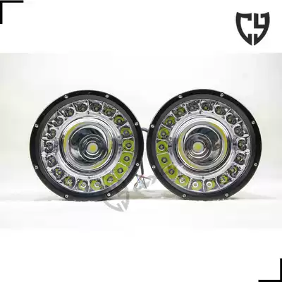 cree lamp beads 7 inch 100W 19 lamp beads off-road spotlight front bumper modified spotlight car auxiliary lamp