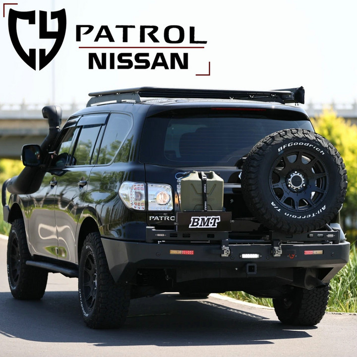 CY passer-by Y62 rear bumper Y62 retrofit passer-by 62 rear bumper spare tire frame applicable nisan astray Y62