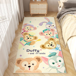 Cartoon bedroom bedside blanket girl's room mat living room lamb wool carpet plush floor mat bay window foot mat